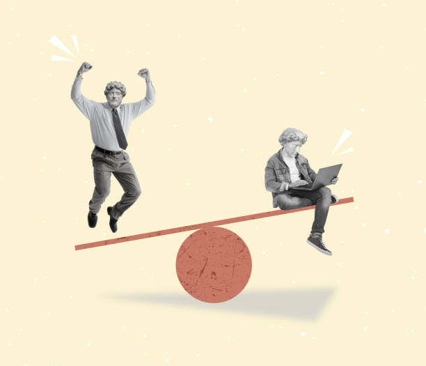 perfekte Balance Arbeit und Freizeit